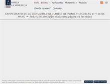 Tablet Screenshot of hipicalamoraleja.com